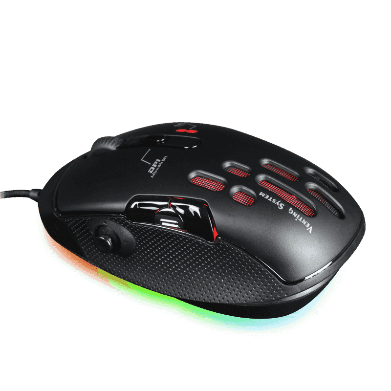 Мышь проводная GameMax Gaming GX10 RGB Black