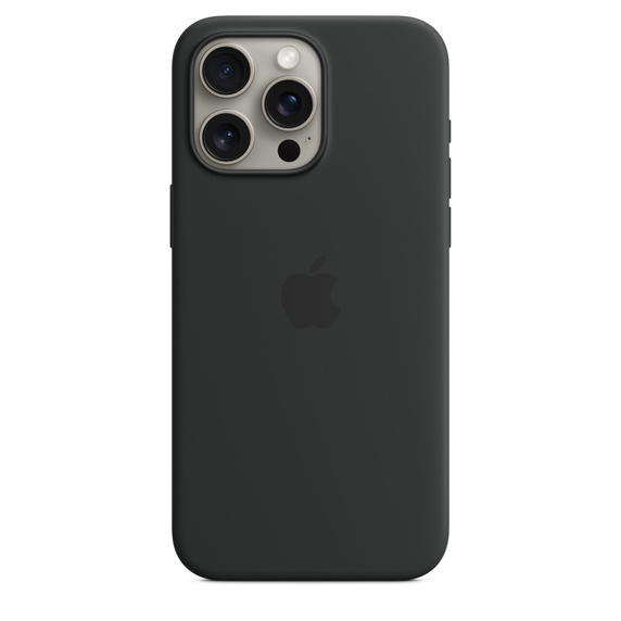 Чехол для смартфона Apple iPhone 15 Pro Max 6.7" - Silicone Case with Magsafe Black