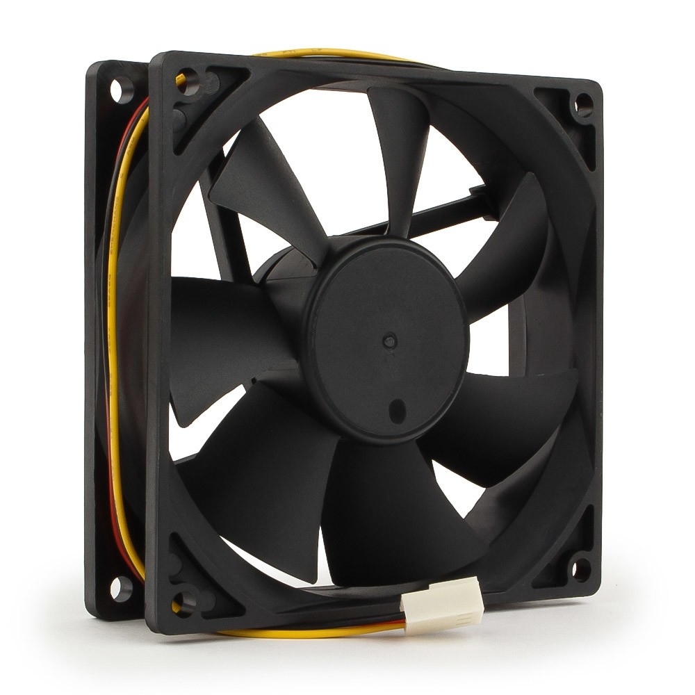 Вентилятор для корпуса 92mm Gembird FANCASE2 (3 pin, 92x92x25мм, втулка, провод 30 см)