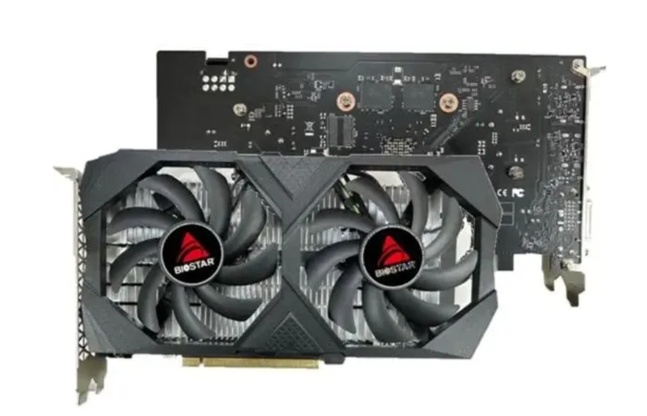 Видеокарта 6Gb Biostar RTX3050-6G (RTX3050) GDDR6 HDMI DP