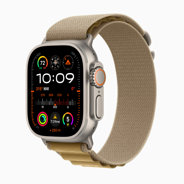 Смарт-часы Apple Watch Ultra 2 2024 49mm Natural Alpine Loop Tan