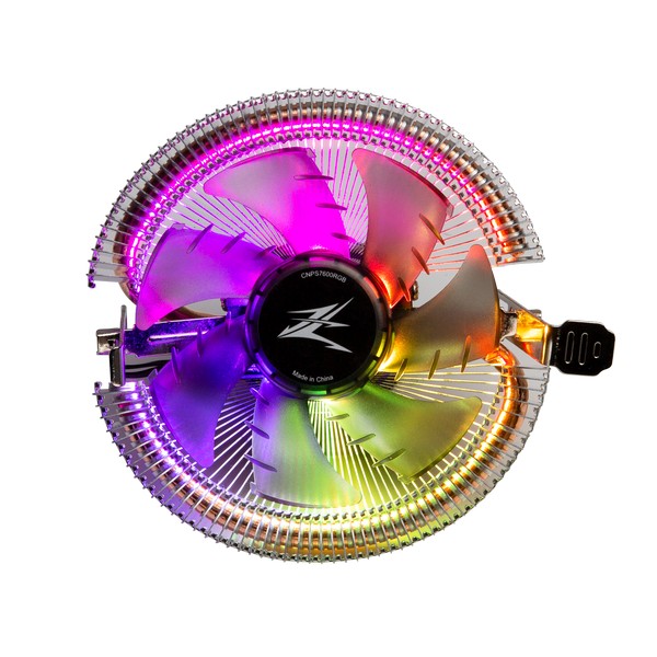 Кулер для процессора Zalman CNPS7600 RGB 4-pin, 1700/AM4, 95W