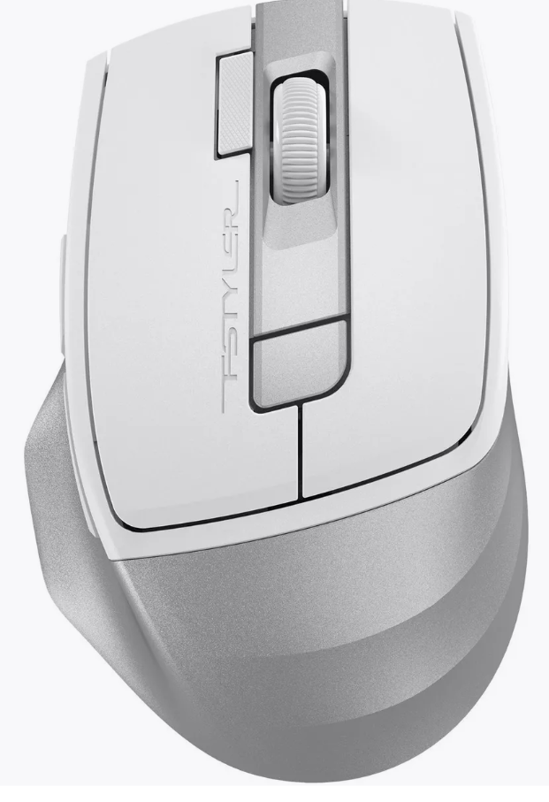 Мышь беспроводная A4Tech Fstyler FG45CS Air2 2000dpi бесшумная Silver-White