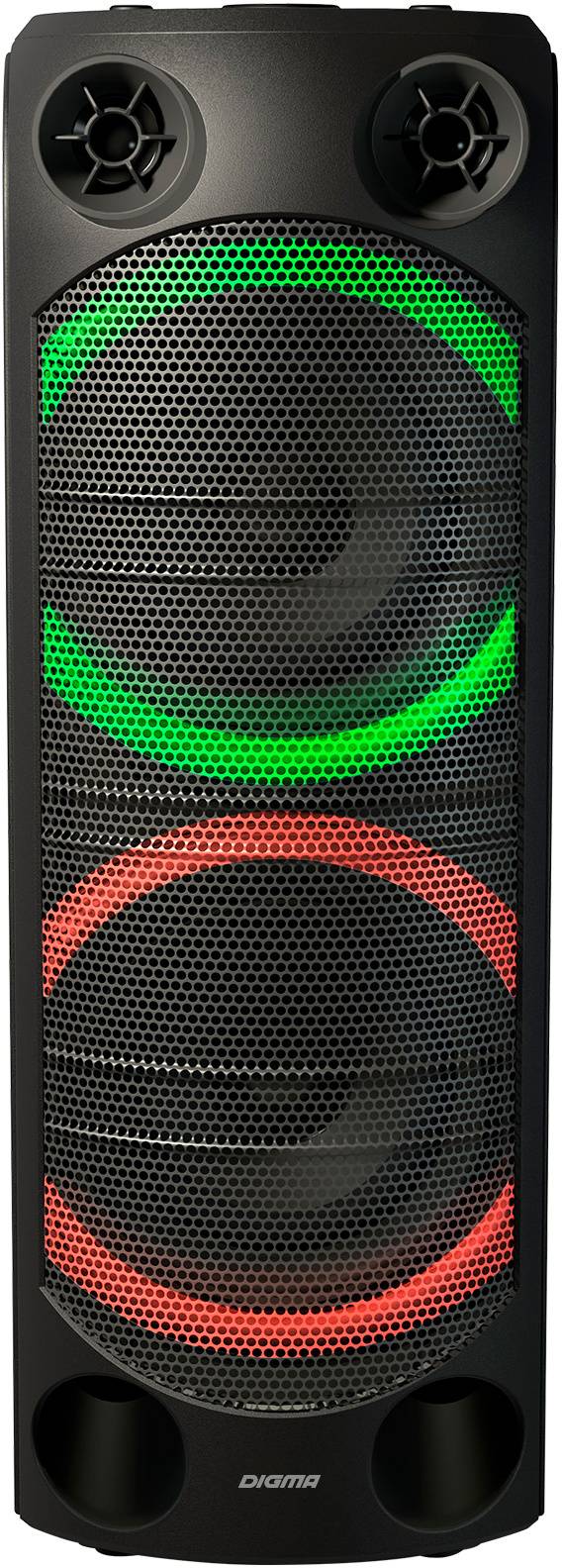 Акустическая система Digma D-MC1720 80W, FM, USB, BT, 3600mAh, черный