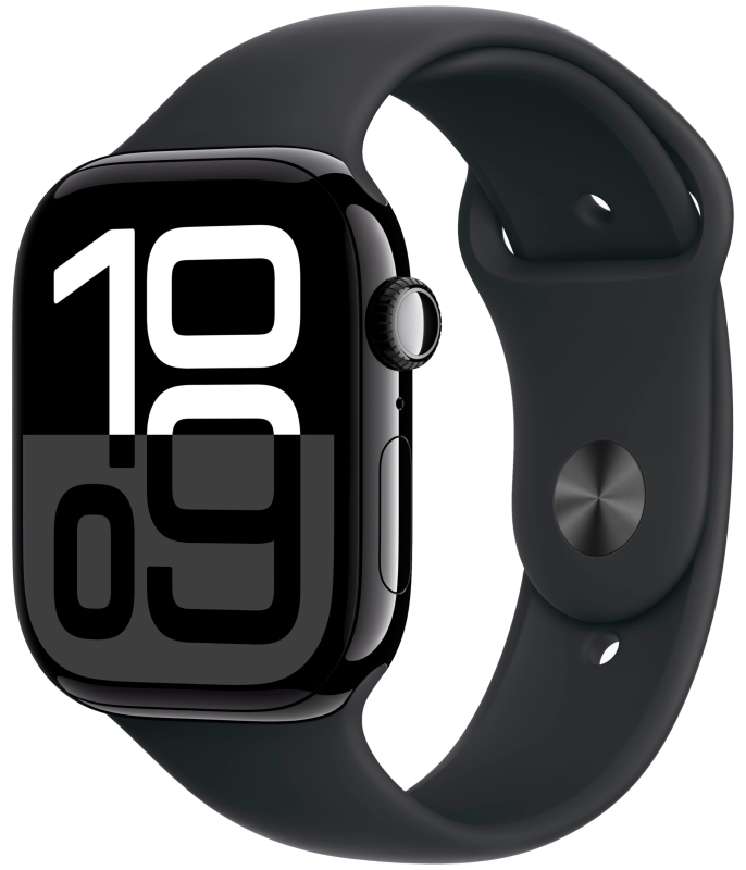 Смарт-часы Apple Watch Series 10 46mm Aluminum Band Jet Black
