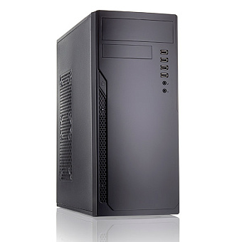 Корпус Foxline FL-301 USB2.0 450W ATX key lock Black