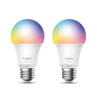 Умная лампочка TP-Link Tapo L530E Wi-Fi E27 2500–6500К, многоцветная (2шт)