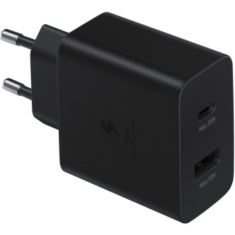 Сетевое зарядное устройство Samsung EP-TA220 35W USB-A USB-C Black