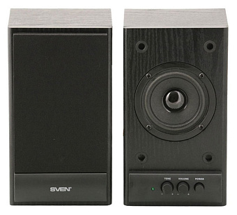Акустическая система SVEN SPS-607 (2x3W) дерево, Black