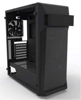 Корпус Zalman Z1 PLUS (MidiTower, 2*USB2.0, 1*USB3.0, ATX, без БП) Black