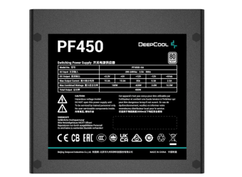 Блок питания 450W Deepcool PF450 V2 120mm 80+
