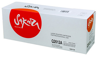 Картридж лазерный Sakura  SAQ2612A (Q2612A) для HP LJ 1010,1012,1015,1020,1022,3015,3020,3030, черный