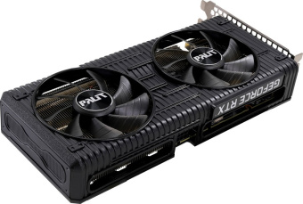 Видеокарта 12Gb PALIT RTX 3060 DUAL OC 12G (RTX3060) GDDR6 192bit HDMI DP