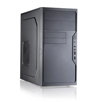 Корпус Foxline FL-733-FZ450R USB2.0 450W mATX Black