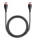 Кабель USB-C < - > USB-C, 1.0м, Deppa Ceramic, черный