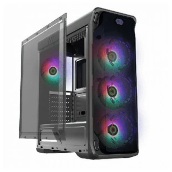 Корпус GameMax StarLight FRGB BK (MidiTower, USB3.0, FRGB, ATX) черный