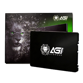 Накопитель SSD SATA 256Gb AGI AI238 Series (QLC, 540/500 Мбайт/сек)