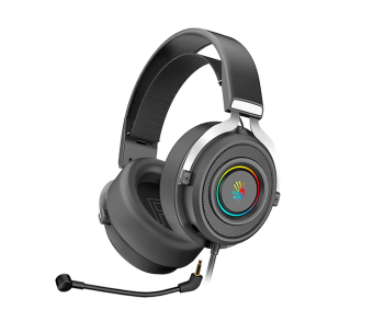 Наушники проводные A4Tech Bloody G535P (микрофон, 20 - 20 000 Гц, 105дБ, 2м, 1x3.5 мм/2x3.5 мм+USB) серый