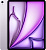 Планшет Apple iPad Air 11" 2024 M2  256Gb  Wi-Fi Purple