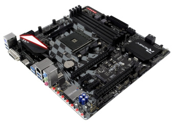 Материнская плата Socket AM4 Biostar X470GTQ (X470) 4*DDR4 2*PCI-Ex1 2*PCI-Ex16 4*SATA DVI HDMI ATX