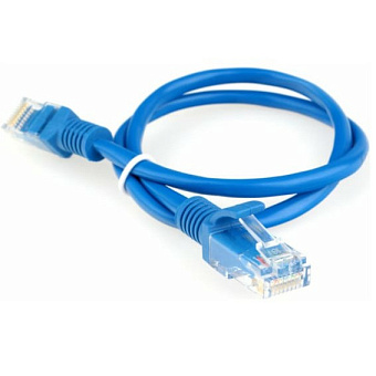 Кабель патч-корд Patch cord кат.5e  3.0м, Гарнизон, многожильный, синий