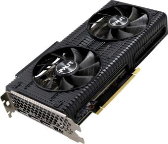 Видеокарта 12Gb PALIT RTX 3060 DUAL OC 12G (RTX3060) GDDR6 192bit HDMI DP