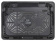 Подставка для ноутбука 15" BURO LCP156H (металл. сетка, 2*1400 об/мин, 21дБ, LED-подсветка) Black