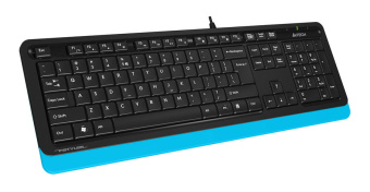 Клавиатура проводная A4Tech Fstyler FK10 Black-Blue