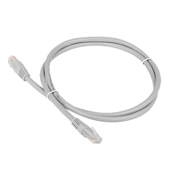 Кабель патч-корд Patch cord кат.5e  0.5м, Cablexpert, многожильный, серый