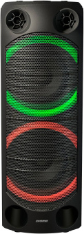 Акустическая система Digma D-MC1720 80W, FM, USB, BT, 3600mAh, черный