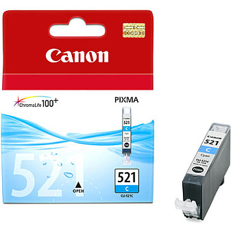 Картридж струйный Canon CLI-521C для PIXMA iP3600/4600, голубой