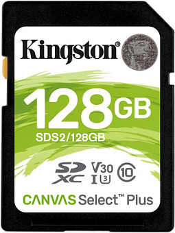 Карта памяти SD 128Gb Kingston SDHC CLASS 10
