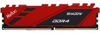 Модуль памяти DDR4 8Gb PC4-28800 3600MHz Netac Red