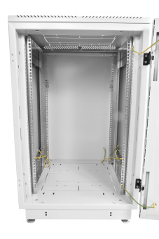 Шкаф коммутационный ЦМО (ШТК-М-18.6.6-1ААА) напольный 18U 600x600мм серый