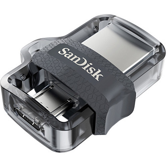 Флешка 64Gb SanDisk Ultra Dual USB3.1  (OTG micro-USB)