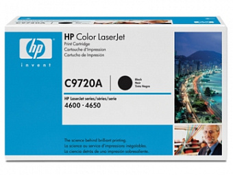 Картридж лазерный HP 641A (C9720A) для HP 4600, 9000 стр. чёрный