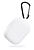 Чехол для наушников Apple Airpods Pro - Gurdini прорезиненный soft touch c карабином белый